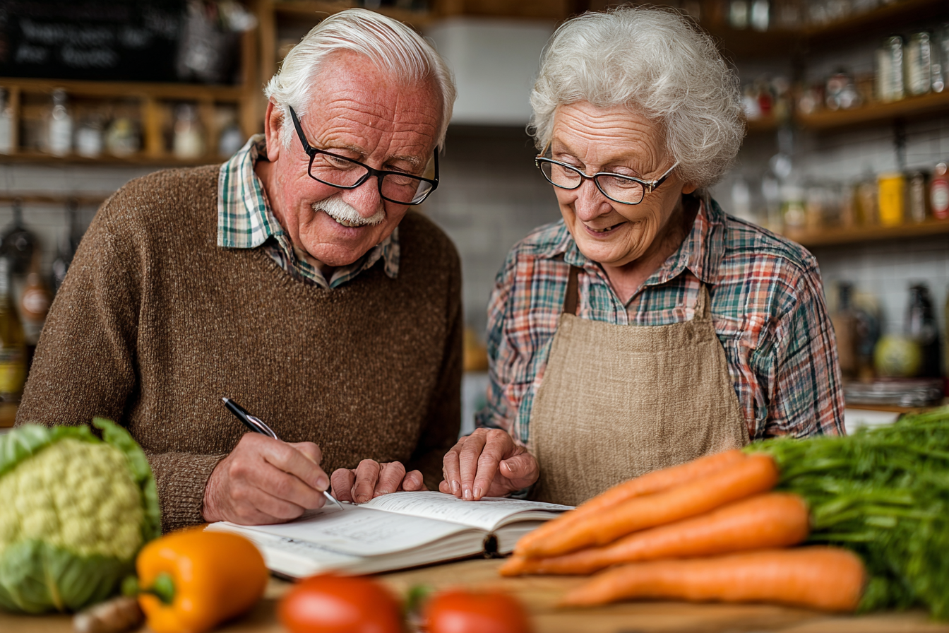 Щаслива родина за обіднім столом